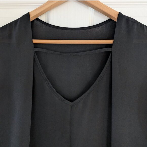 Antistar flowy V back top black size XS - Picture 2 of 8